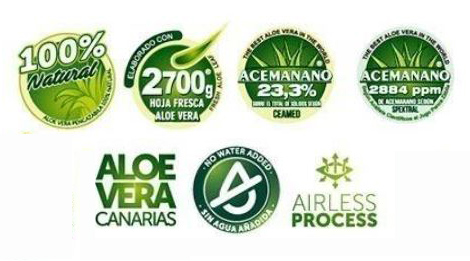 jugo aloe vera penca zabila canarias