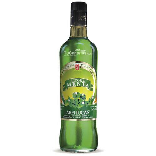 Licor de Menta Arehucas 70cl Canarias Productos Canarios Licor de Menta Arehucas 70cl Canarias