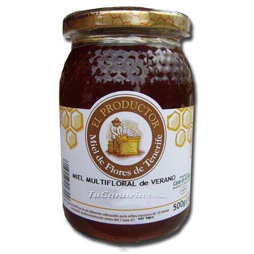 Canary Artisan Natural Honey 500 g Canary Products Canary Artisan Natural Honey 500 g