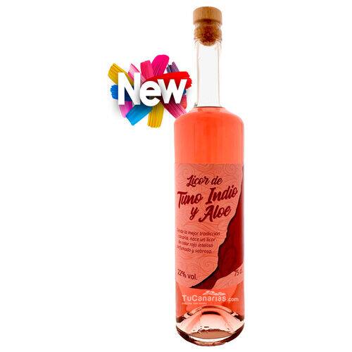 Licor de ALOE TUNO GIN72 artesano 750ml Productos Canarios Licor de ALOE TUNO GIN72 artesano 750ml