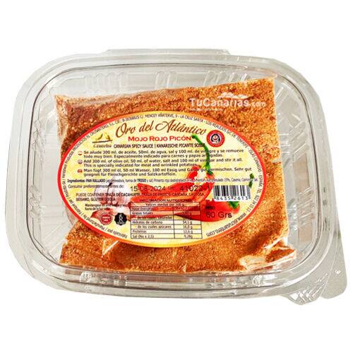 Mojo Rojo Picon Oro Atlantico Deshidratado 60g Productos Canarios Mojo Rojo Picon Oro Atlantico Deshidratado 60g