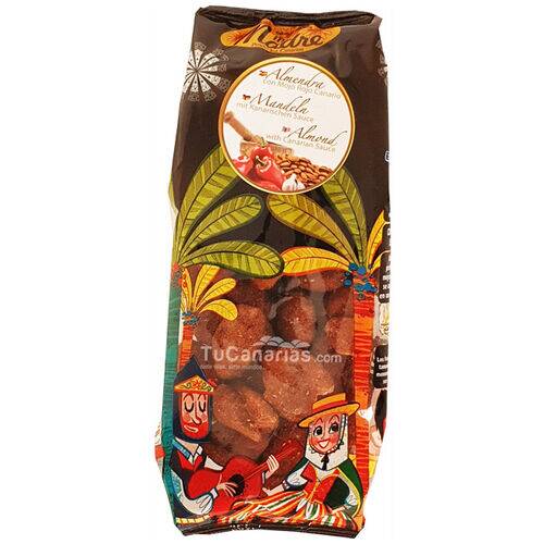 Almendras garrapiñadas con Mojo Rojo Mi Madre 130 g Productos Canarios Almendras garrapiñadas con Mojo Rojo Mi Madre 130 g