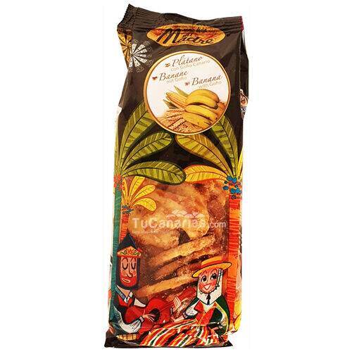 Platano garrapiñado con Gofio Mi Madre 100 g Productos Canarios Platano garrapiñado con Gofio Mi Madre 100 g