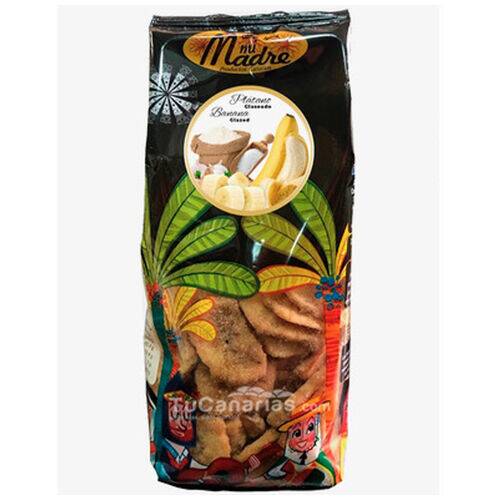 Platano garrapiñado Mi Madre 100g Productos Canarios Platano garrapiñado Mi Madre 100g