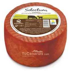 Queso Selectum Curado Pimenton 1100g Super Oro Mundial 2022