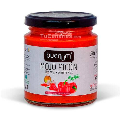 Mojo Picon de Canarias Buenum 250ml 100% Natural Productos Canarios Mojo Picon de Canarias Buenum 250ml 100% Natural