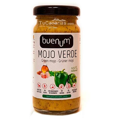 Mojo Verde Canarias Buenum 100ml Natural Productos Canarios Mojo Verde Canarias Buenum 100ml Natural