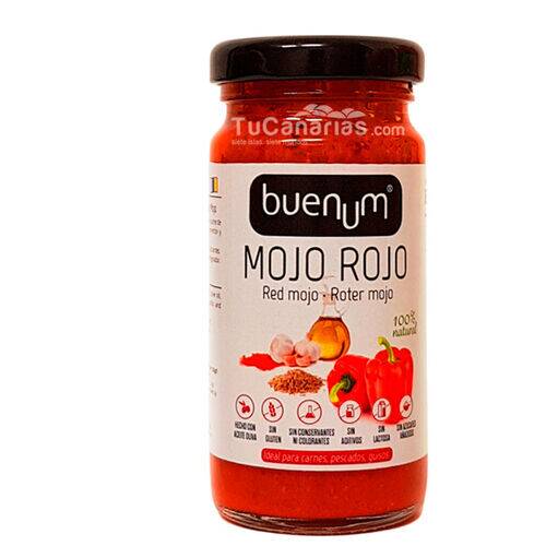 Mojo Rojo Canarias Buenum 100ml Natural Productos Canarios Mojo Rojo Canarias Buenum 100ml Natural