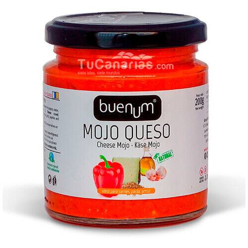 Mojo Queso Buenum 250ml 100% Natural Productos Canarios Mojo Queso Buenum 250ml 100% Natural