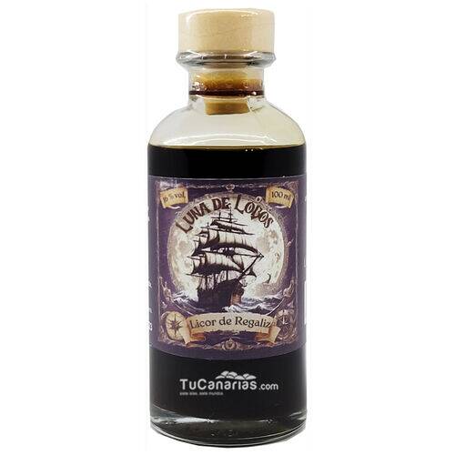 Licor de Regaliz artesano GIN 72 100ml Productos Canarios Licor de Regaliz artesano GIN 72 100ml