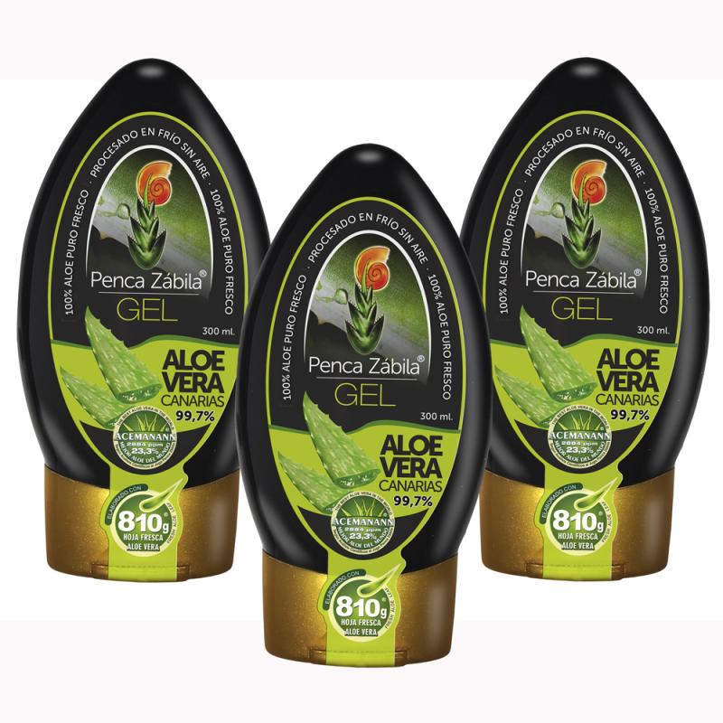 Gel Aloe Vera Puro Penca Zabila - 900 ml - 3x2 Productos Canarios Gel Aloe Vera Puro Penca Zabila - 900 ml - 3x2