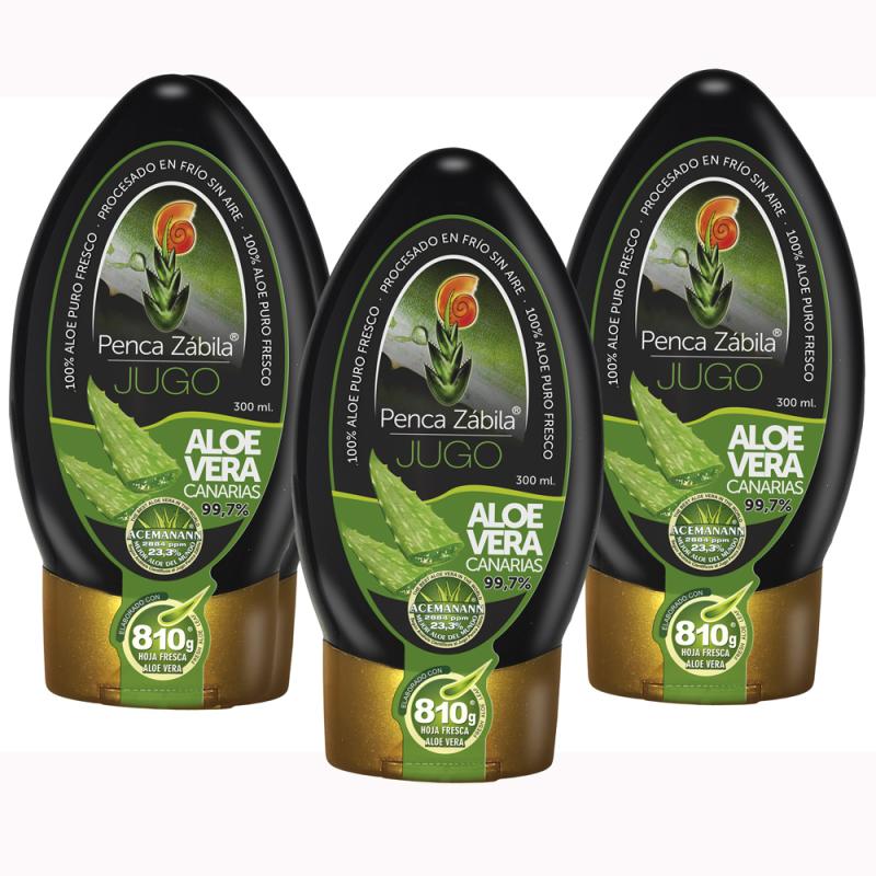 Jugo Aloe Vera Puro Penca Zabila - 900 ml - 3x2 Productos Canarios Jugo Aloe Vera Puro Penca Zabila - 900 ml - 3x2