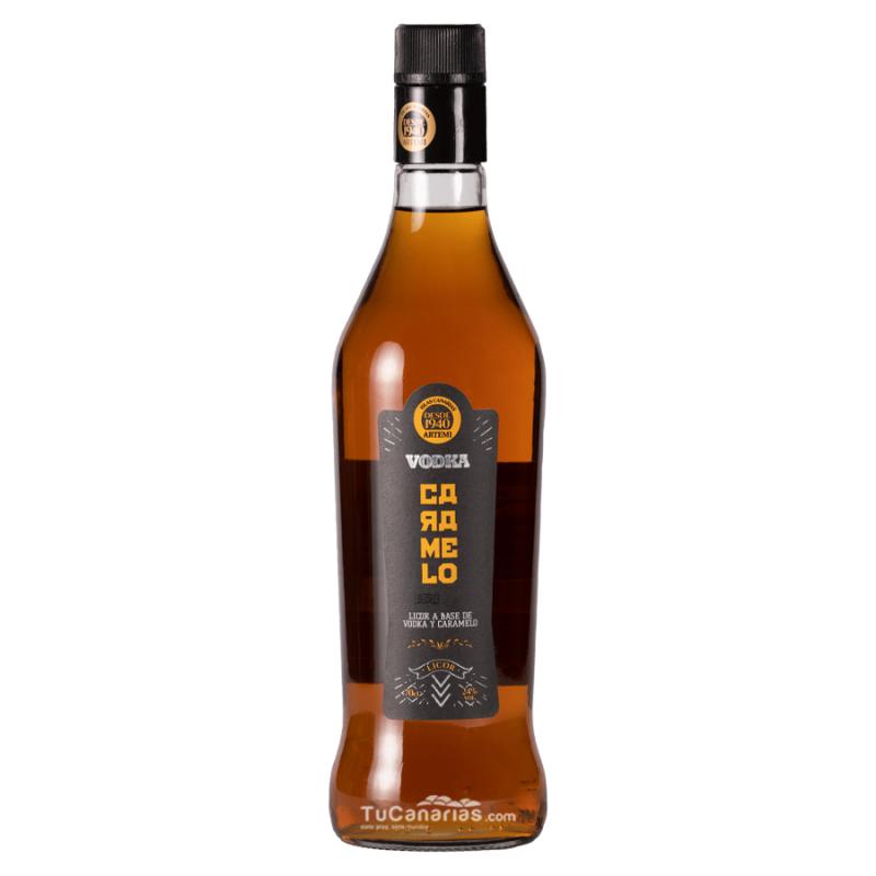 Productos Canarios Licor Artemi Vodka Caramelo 0,7 l