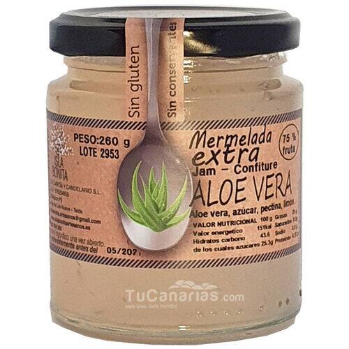 Mermelada Extra Aloe Vera Canarias 260g Productos Canarios Mermelada Extra Aloe Vera Canarias 260g