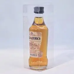 5 Clear PVC Gift Boxes for Guajiro Cocal Mini bottles