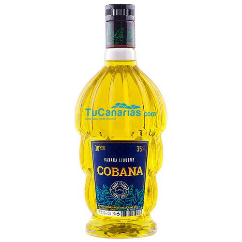 Licor Cobana Platano Canarias 0,35 L Productos Canarios Licor Cobana Platano Canarias 0,35 L