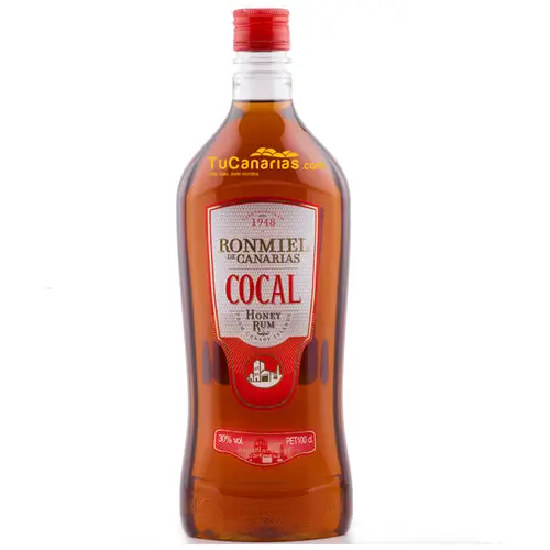 Ron Miel Cocal Artesano 1 Litro Productos Canarios Ron Miel Cocal Artesano 1 Litro