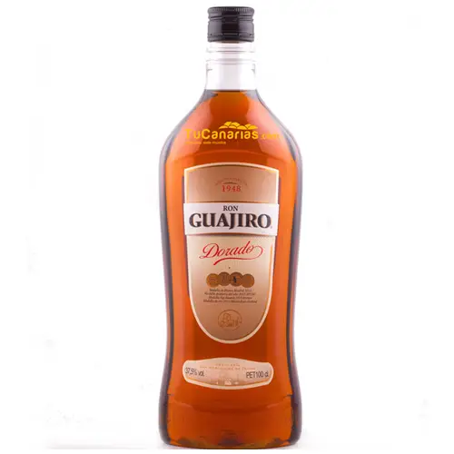 Ron Guajiro Roble Dorado 1 Litro - Platino mundial y Consumer Choice EEUU Productos Canarios Ron Guajiro Roble Dorado 1 Litro - Platino mundial y Consumer Choice EEUU