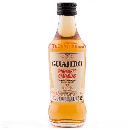 Ron Miel Guajiro 20% - Miniatura Regalos Personalizados - Bodas Productos Canarios Ron Miel Guajiro 20% - Miniatura Regalos Personalizados - Bodas