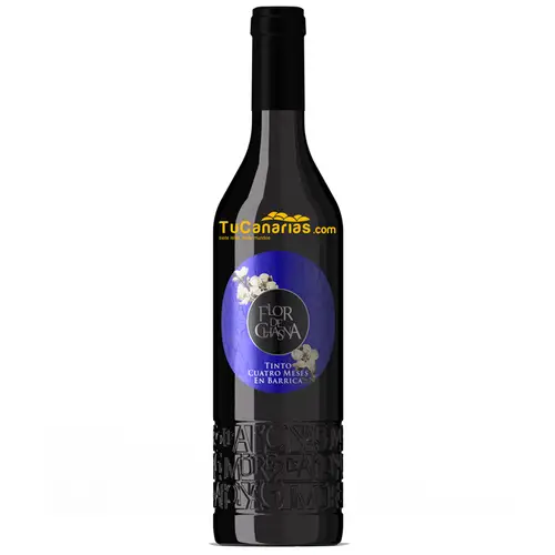 Vino Flor de Chasna Tinto Barrica Productos Canarios Vino Flor de Chasna Tinto Barrica