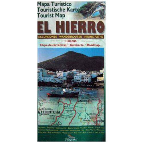 Mapa Turistico de El Hierro Productos Canarios Mapa Turistico de El Hierro