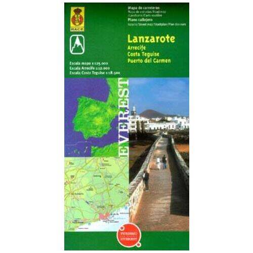 Mapa Carreteras Lanzarote Productos Canarios Mapa Carreteras Lanzarote