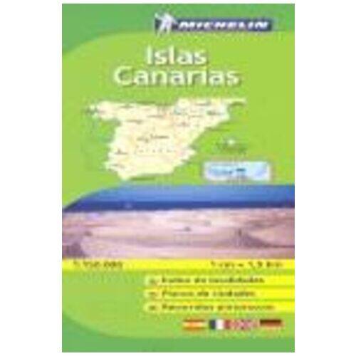 Mapa Carreteras Islas Canarias. Michelin Productos Canarios Mapa Carreteras Islas Canarias. Michelin