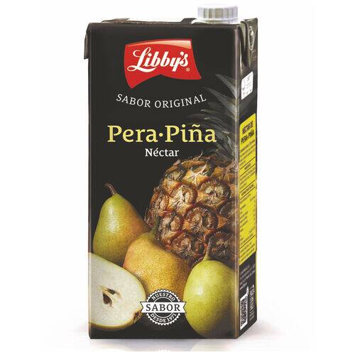 Jugo Libbys Pera-Piña Brick 1 Litro Productos Canarios Jugo Libbys Pera-Piña Brick 1 Litro