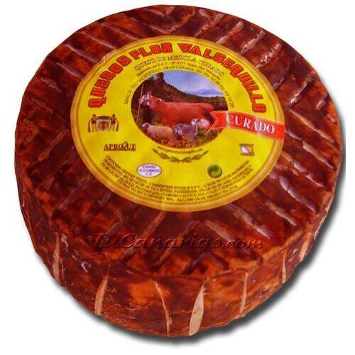 Queso Valsequillo Curado Pimenton 500 gr. Bronce Mundial 2016 Productos Canarios Queso Valsequillo Curado Pimenton 500 gr. Bronce Mundial 2016