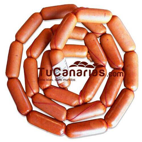 Chorizo Perro Palmero 25 unidades Productos Canarios Chorizo Perro Palmero 25 unidades