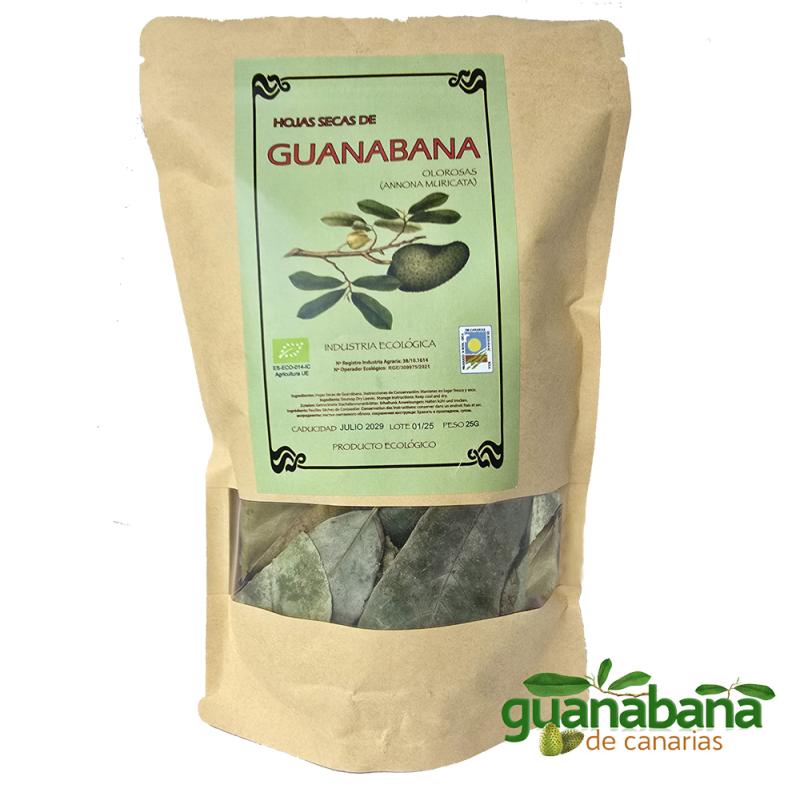 25g Hojas de Guanabana de Canarias Ecologica Super Premium Productos Canarios 25g Hojas de Guanabana de Canarias Ecologica Super Premium