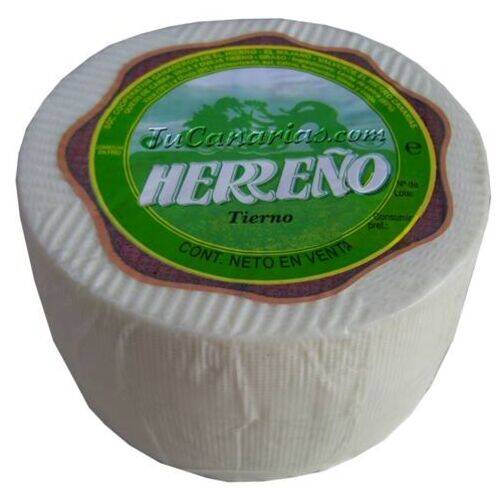Queso Herreño Blanco 1200 g. Productos Canarios Queso Herreño Blanco 1200 g.