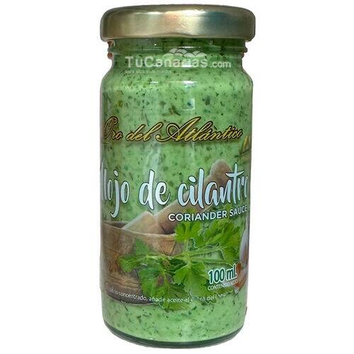 Mojo Cilantro Oro Atlantico 100 ml - Personalizado Gratis Productos Canarios Mojo Cilantro Oro Atlantico 100 ml - Personalizado Gratis