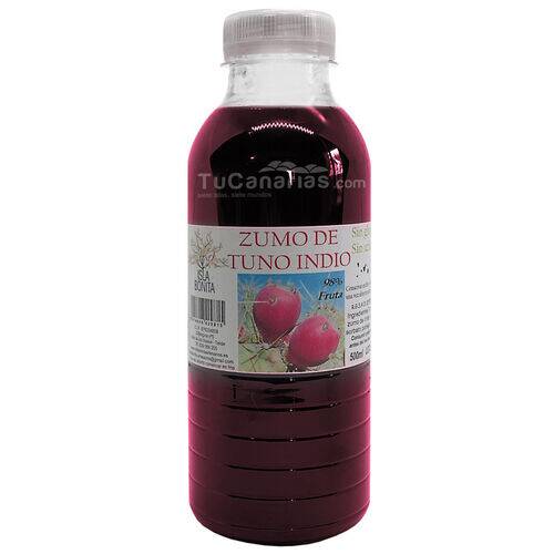 Jugo puro Tuno Indio Puro Isla Bonita 500ml 100% Productos Canarios Jugo puro Tuno Indio Puro Isla Bonita 500ml 100%