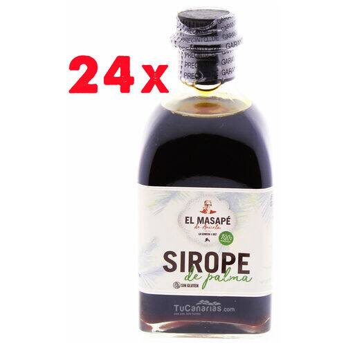 24 botellas Miel Palma Gomera Masape 395g Productos Canarios 24 botellas Miel Palma Gomera Masape 395g