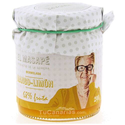 Mermelada artesana Masape Mango Limon 290g Productos Canarios Mermelada artesana Masape Mango Limon 290g