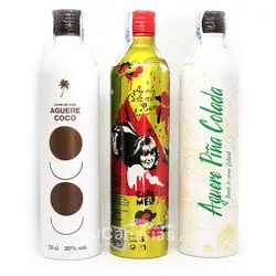 Lote Aguere 3 Rones artesanos: Piña Colada + Coco + Caramelo