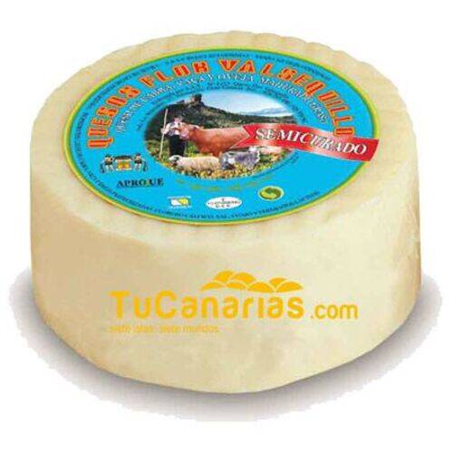 Queso Valsequillo Semi Curado 500 gr. Oro Mundial 2009 Productos Canarios Queso Valsequillo Semi Curado 500 gr. Oro Mundial 2009