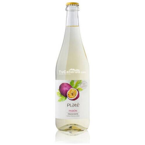 Vino Frizzante de Maracuya de Canarias Plate Productos Canarios Vino Frizzante de Maracuya de Canarias Plate