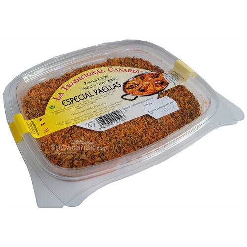 Especial Paellas de Canarias La Tradicional 60g Productos Canarios Especial Paellas de Canarias La Tradicional 60g