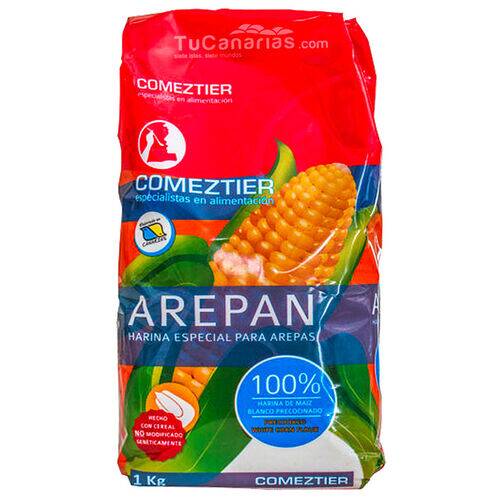 Harina Comeztier Arepas 1 kg Productos Canarios Harina Comeztier Arepas 1 kg