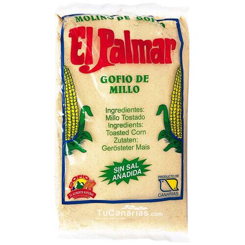 Gofio canario de Millo El Palmar Dieta 500g Productos Canarios Gofio canario de Millo El Palmar Dieta 500g